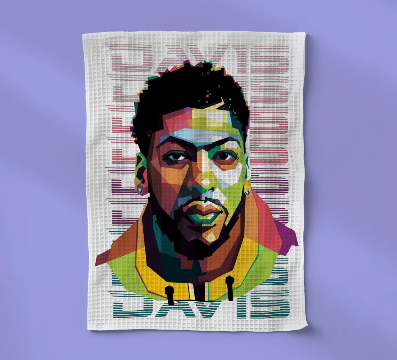 Anthony Davis in WPAP canovaccio da cucina da Alkahfsmart