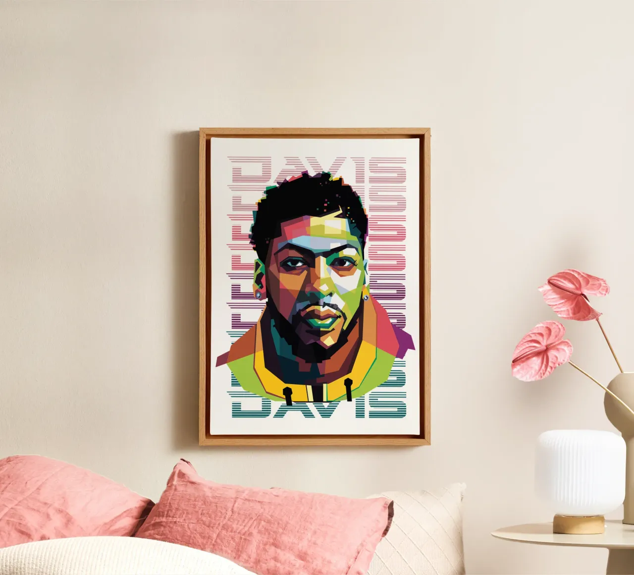 Anthony Davis in WPAP tela da Alkahfsmart