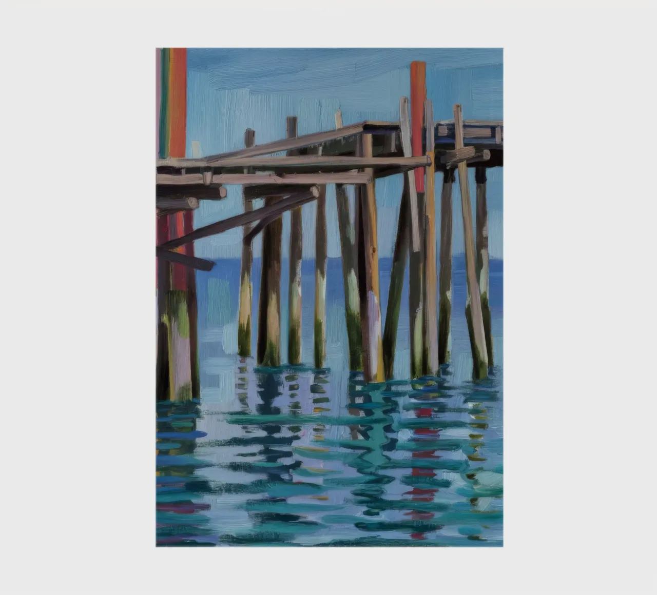 Old Pier Echo notebook by Mystic Grain