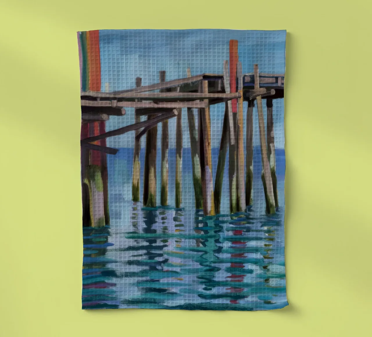 Old Pier Echo torchon de Mystic Grain