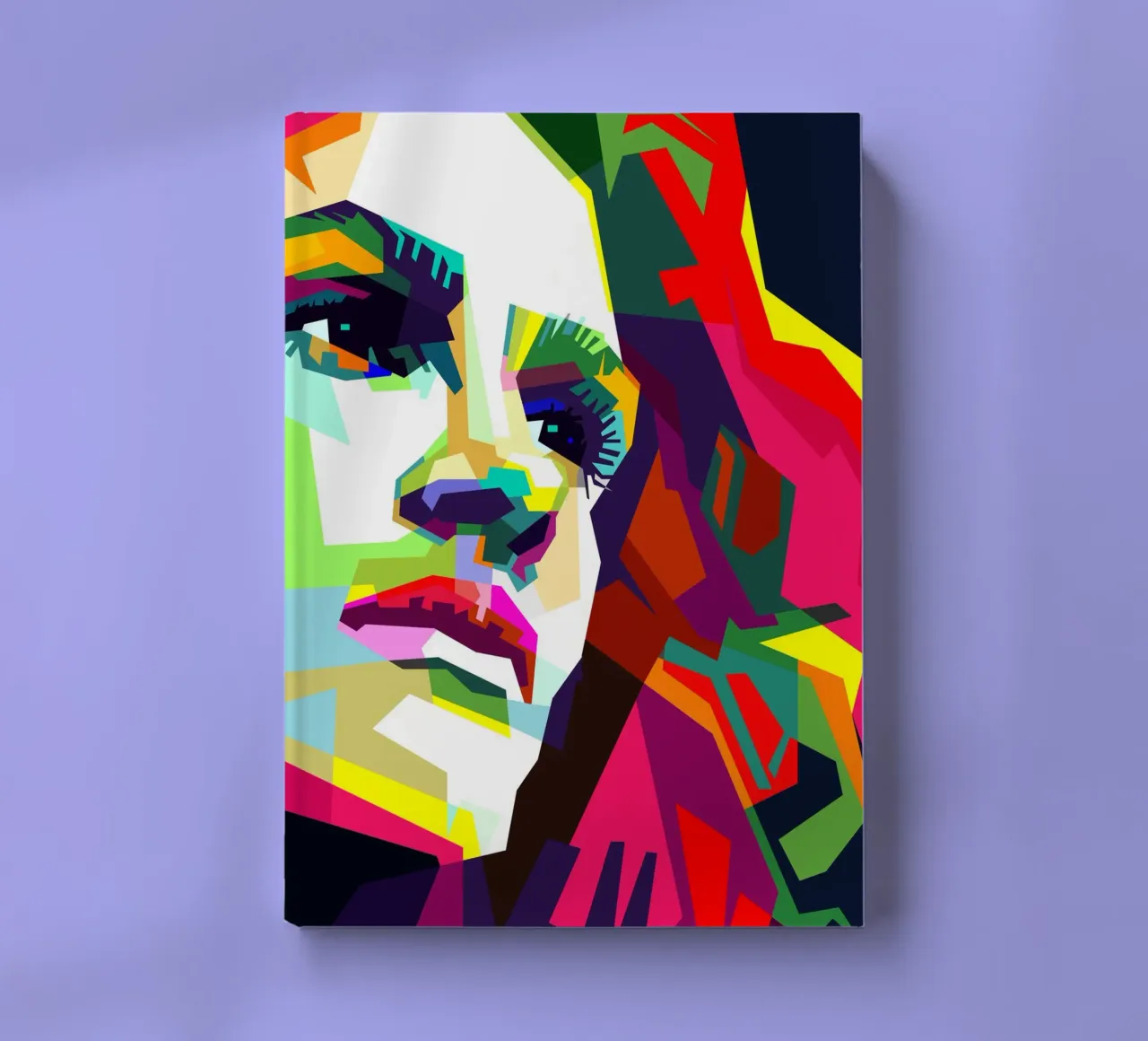 Julia Roberts Actress Movie WPAP Trending Now notebook by Artkreator