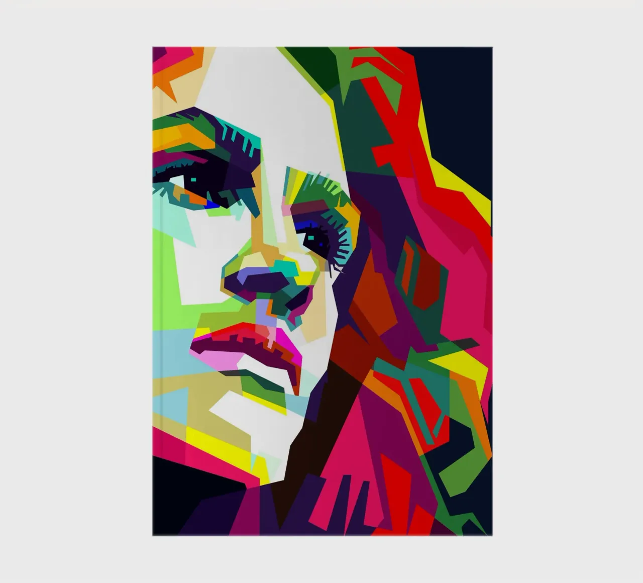 Julia Roberts Actress Movie WPAP Trending Now notebook by Artkreator