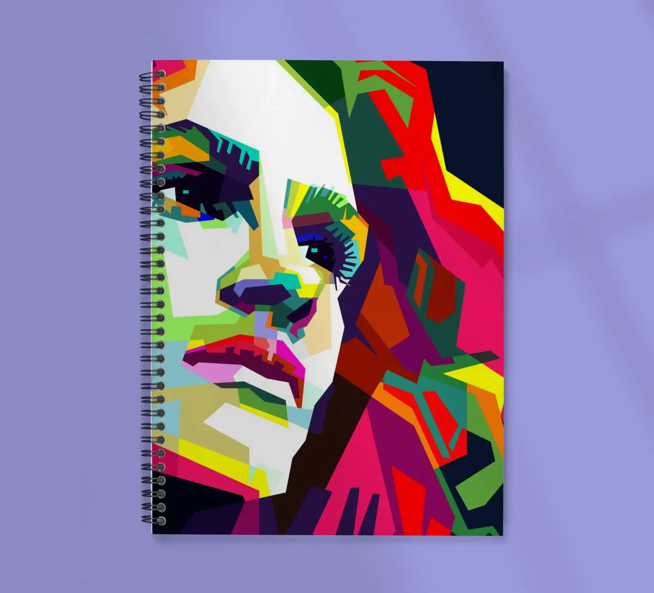 Julia Roberts Actrice Movie WPAP Trending Now carnet à spirale de Artkreator