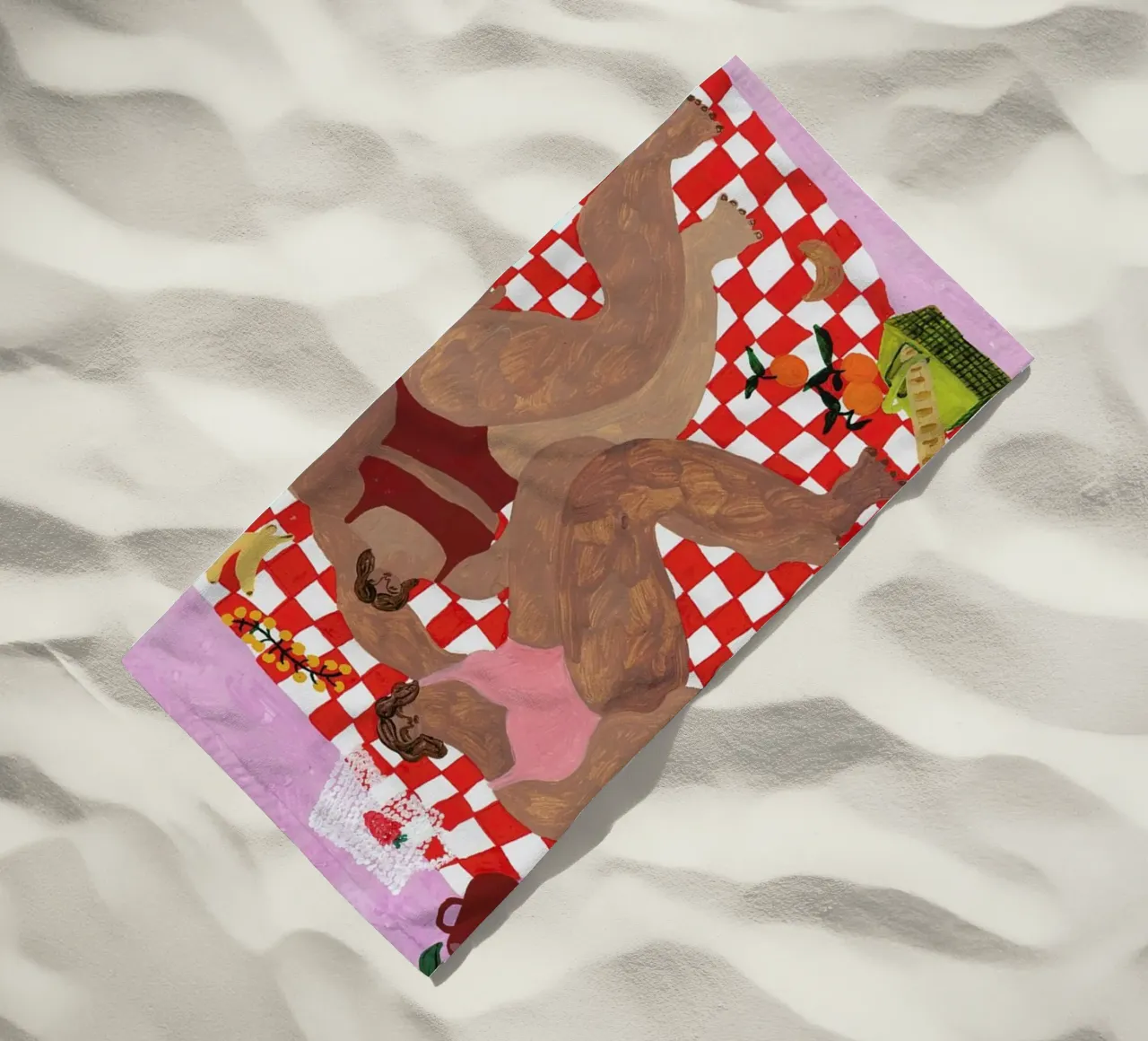 Summer Lunch telo mare da Nudes and Croissants