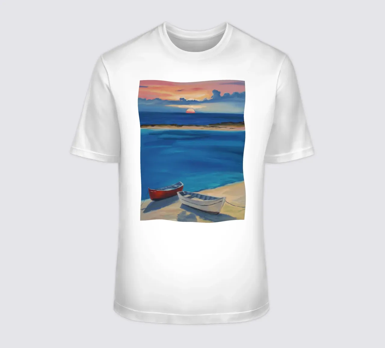 Silenzio di Sunset Bay t-shirt da Mystic Grain