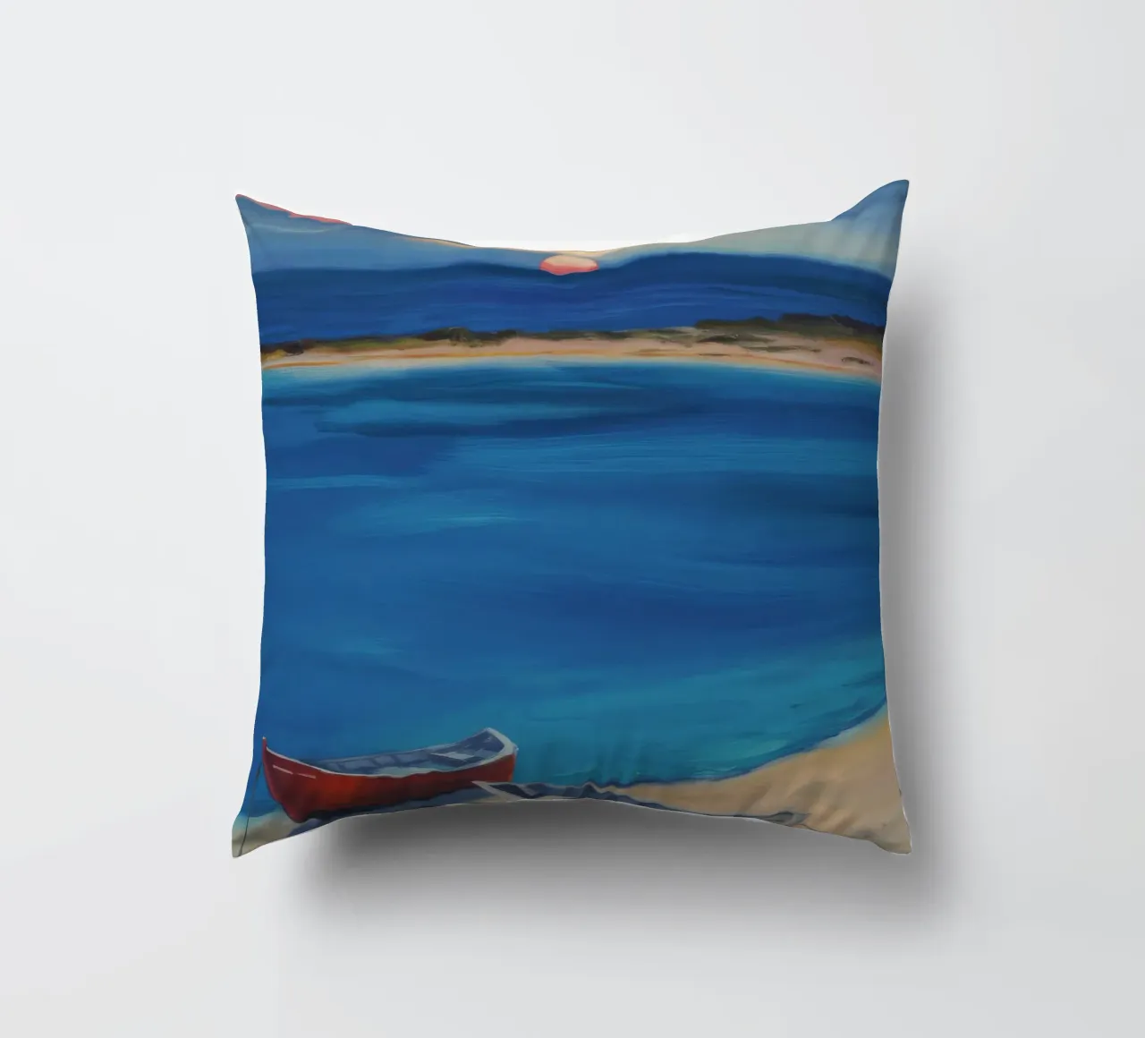 Silenzio di Sunset Bay cuscino da Mystic Grain
