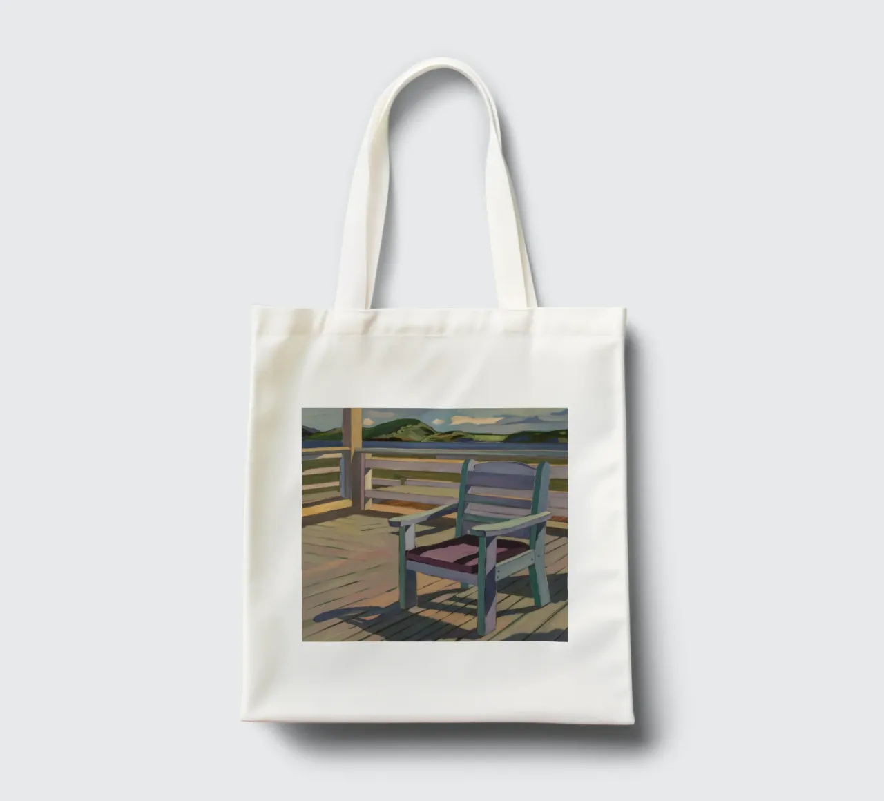 Veranda Stoel Schaduwen jute draagtas van Mystic Grain