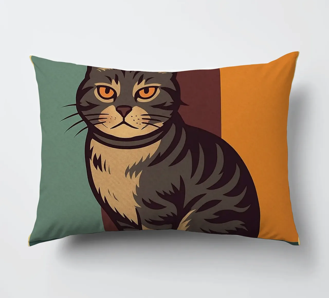i dont fetch funny Cat decorative cushion by the gindils