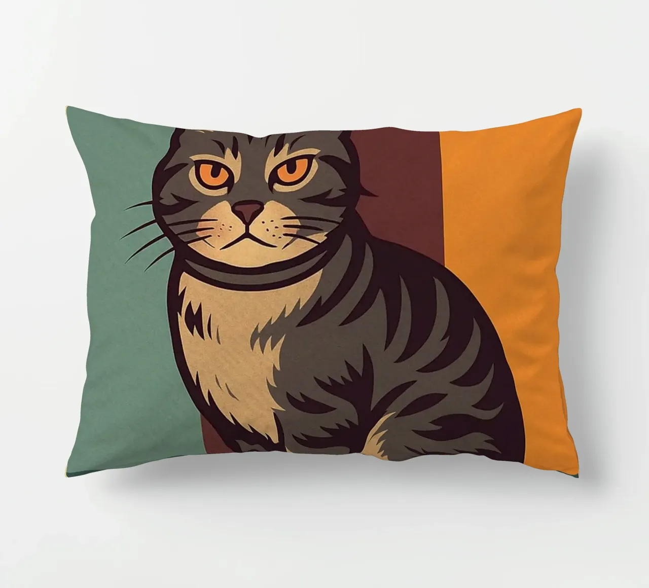 i dont fetch funny Cat decorative cushion by the gindils