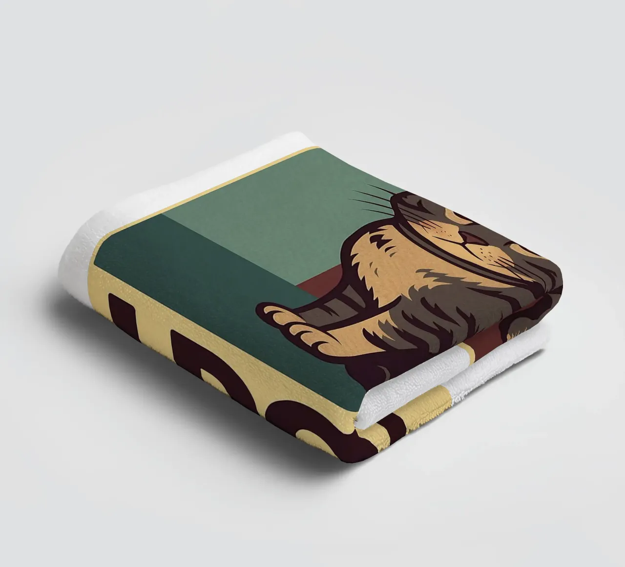 i dont fetch funny Cat towel by the gindils