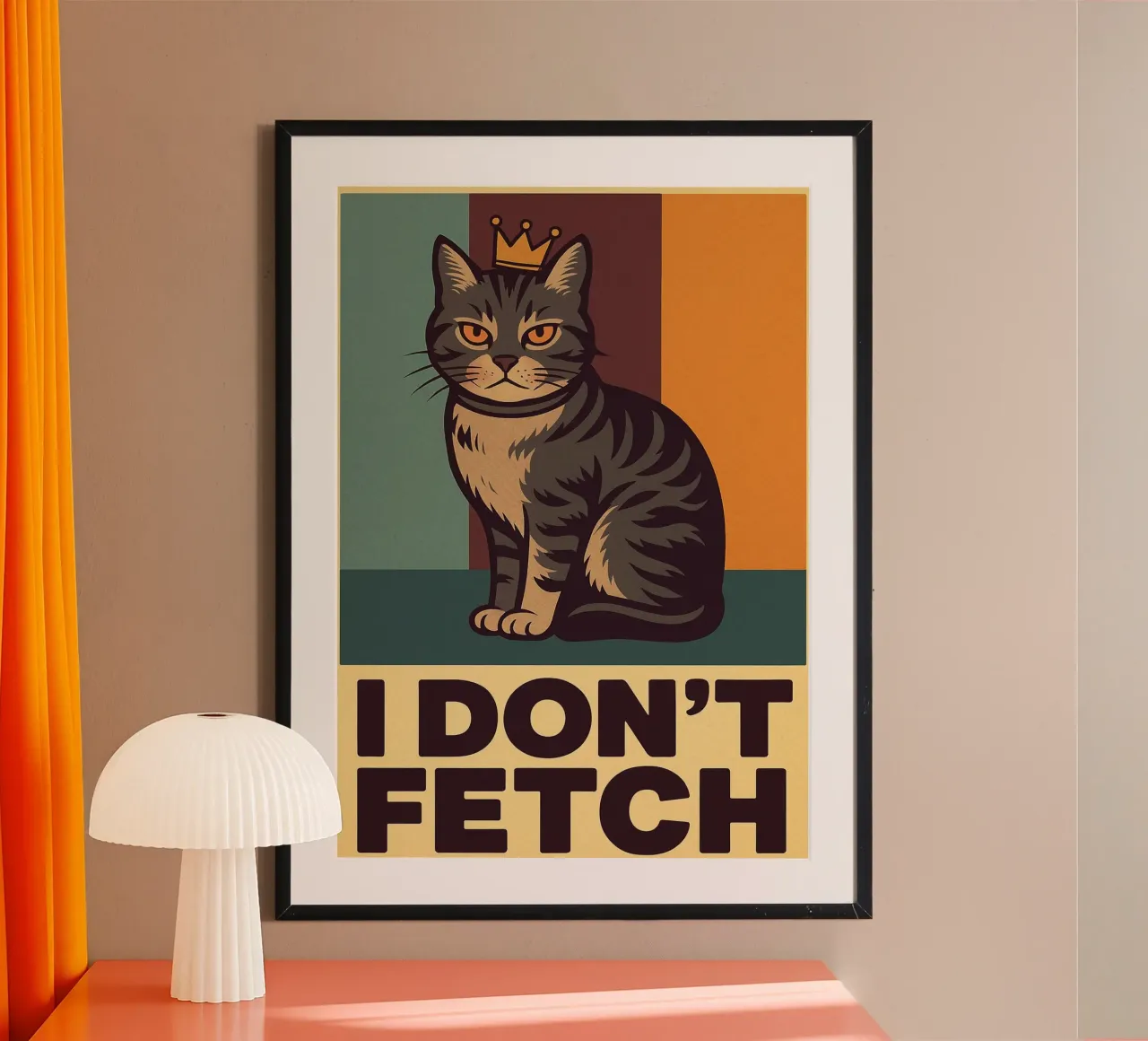 Ich hole keine lustige Katze Hahnemühle von the gindils