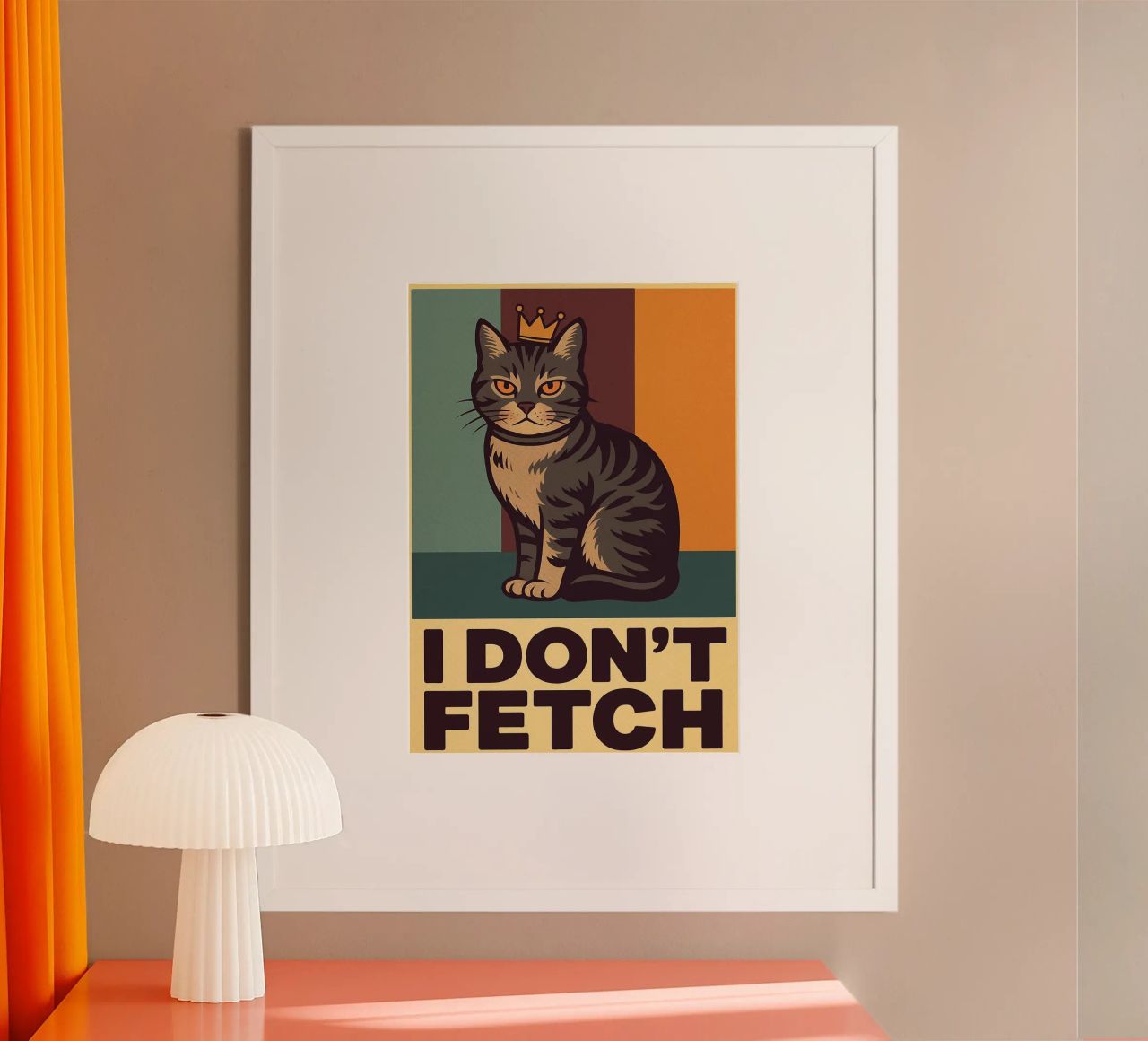 i dont fetch funny Cat hahnemühle de the gindils