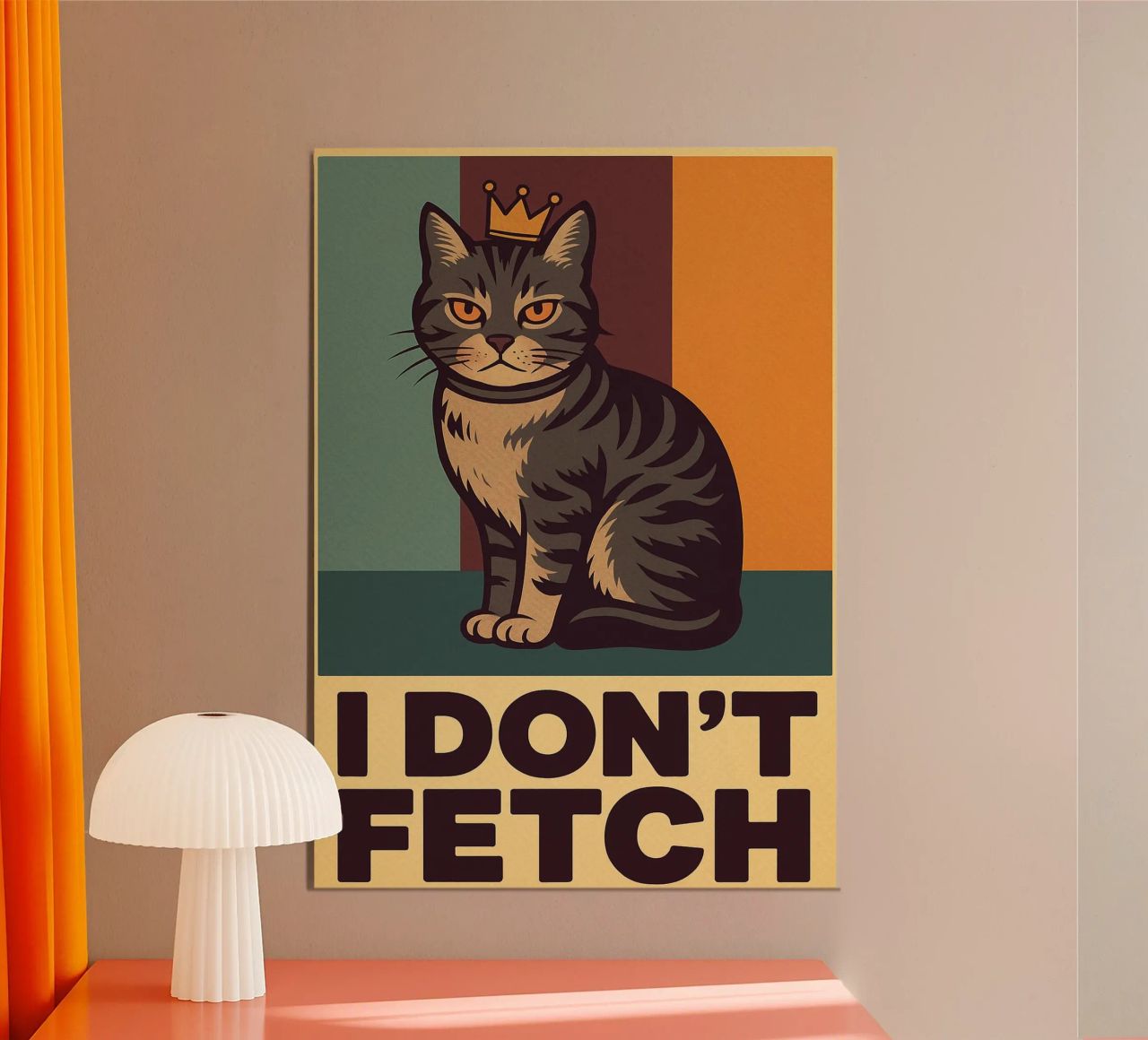 i dont fetch funny Cat hahnemühle de the gindils