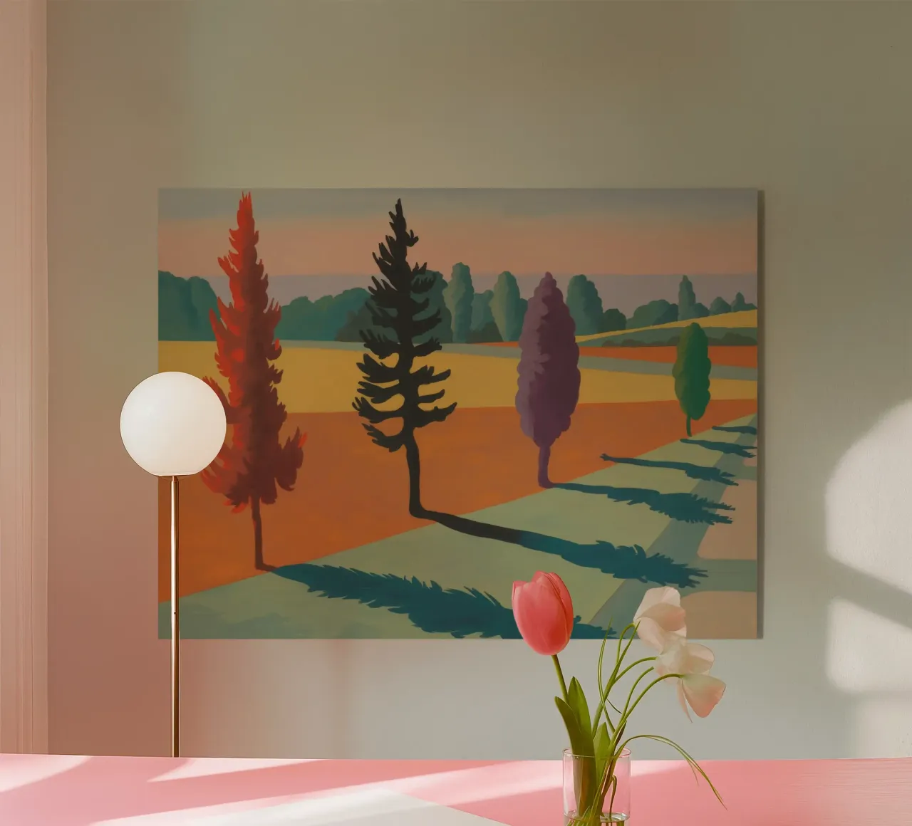 Rainbow Tree Lane plexiglass da Mystic Grain