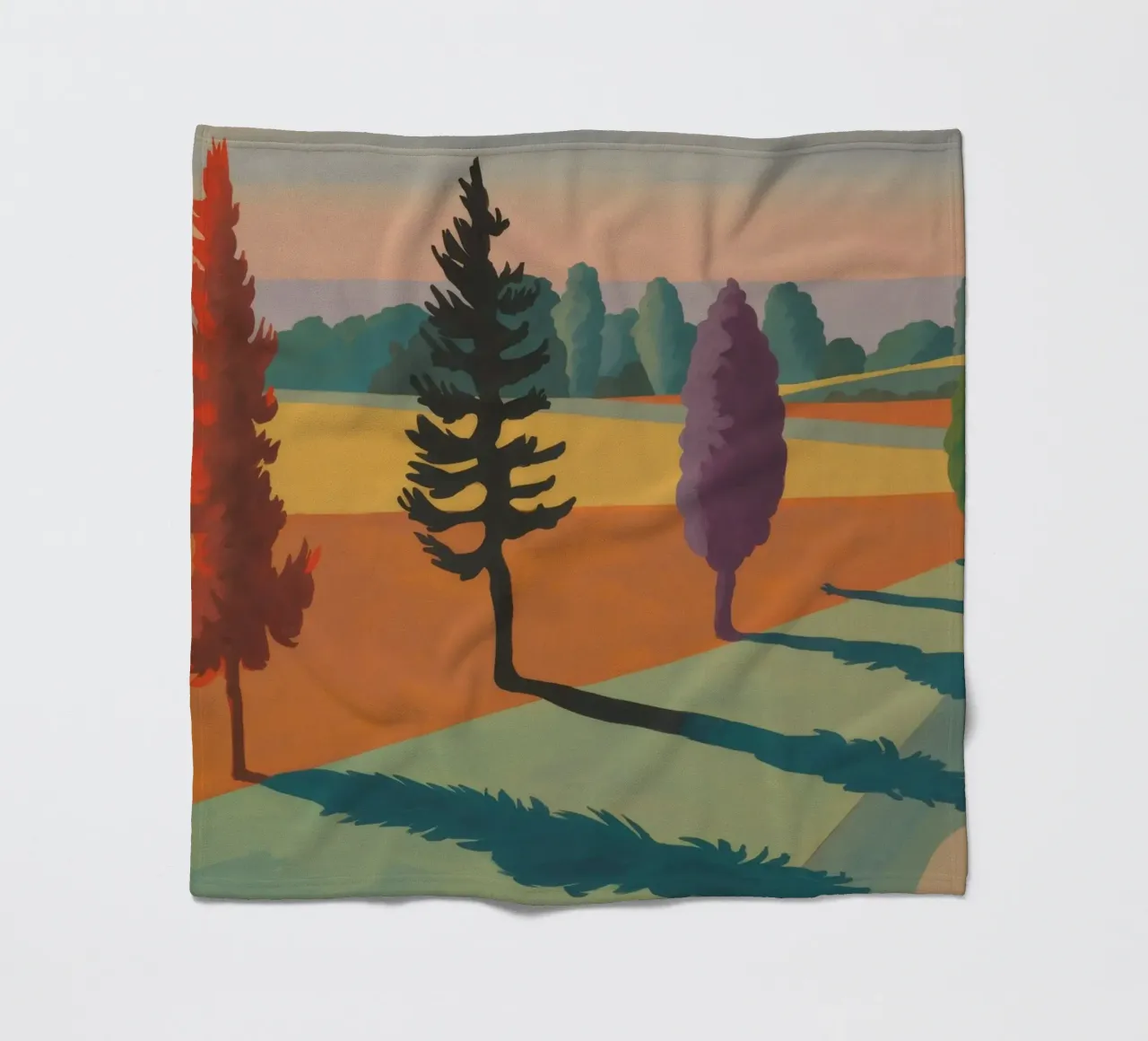 Rainbow Tree Lane coperta in pile da Mystic Grain