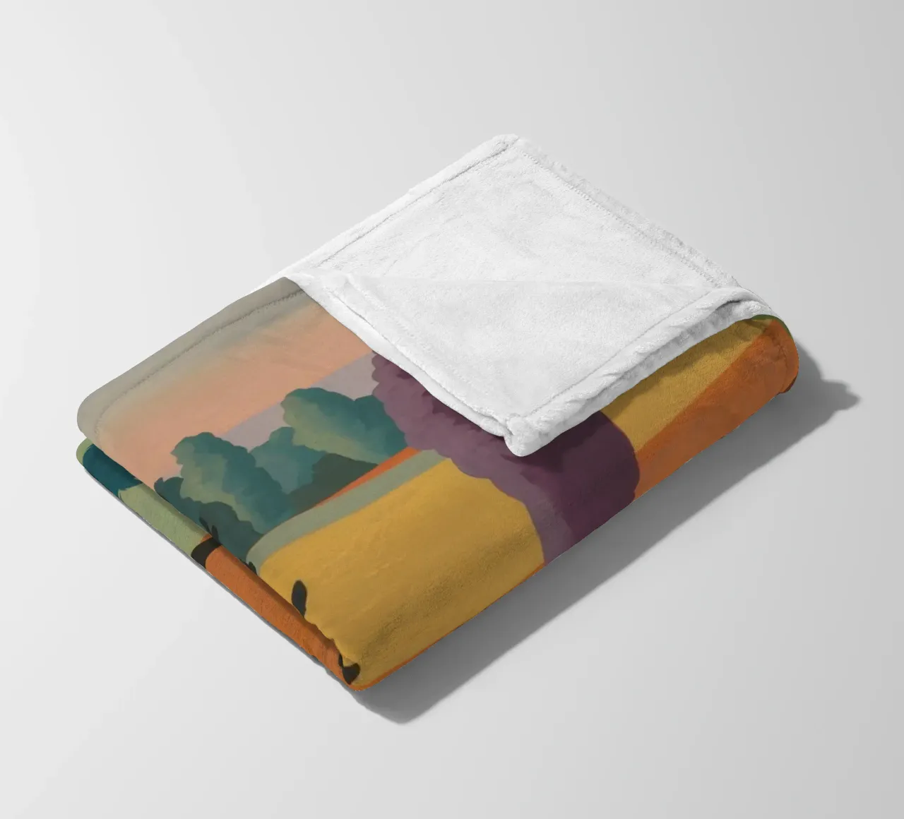 Rainbow Tree Lane coperta in pile da Mystic Grain