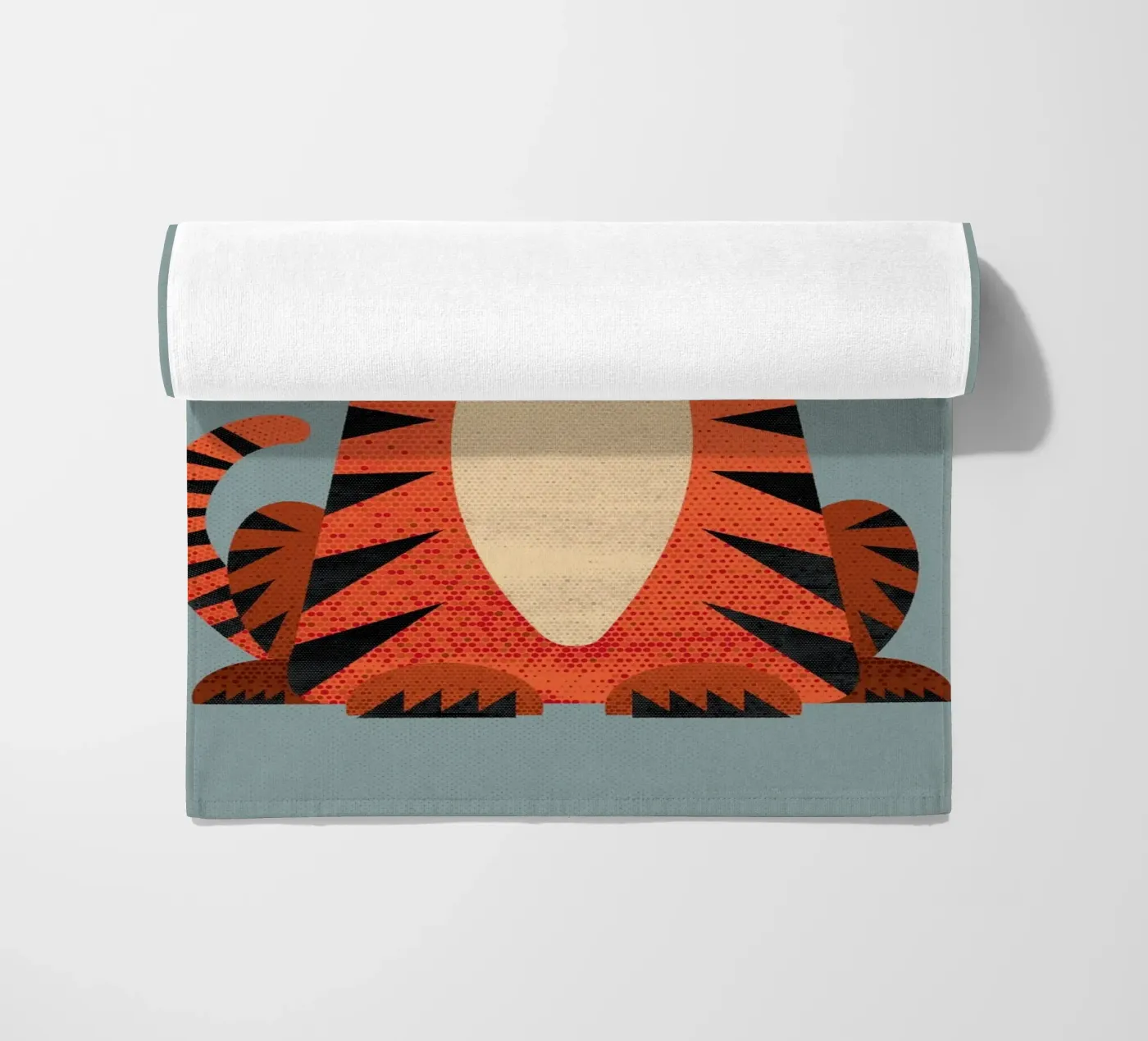 Tigre capricciosa telo mare da The Printed Sparrow