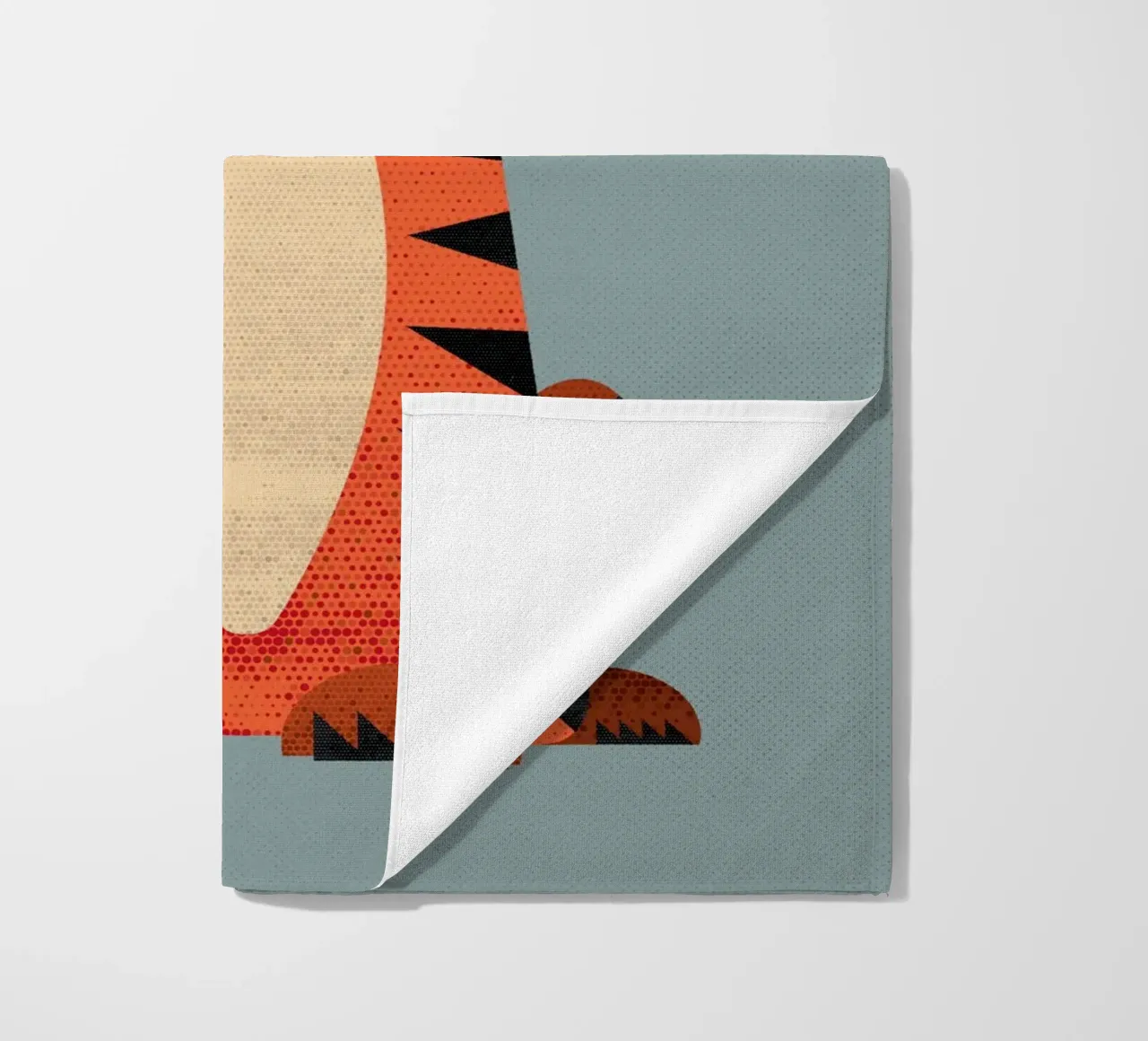 Tigre capricciosa telo mare da The Printed Sparrow