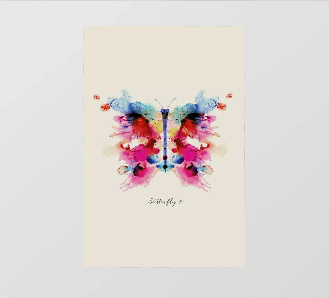 Ink Butterfly Iridescent pellicola backlit da Flora & Fauna