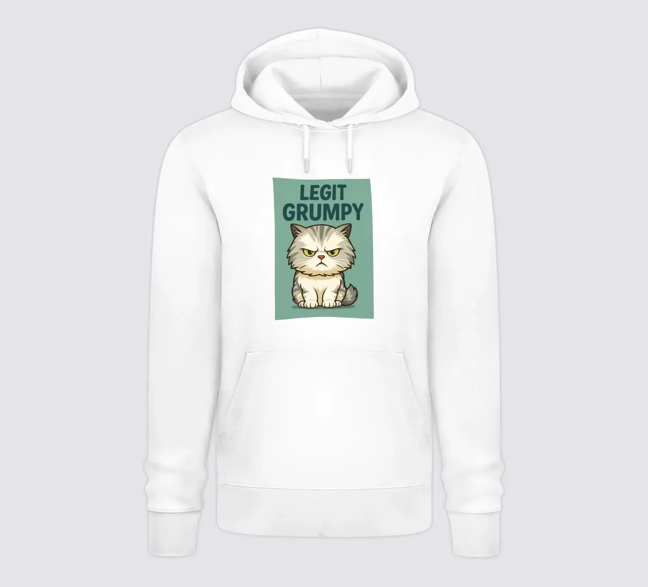 Legítimo Grumpy Cat sudadera con capucha de the gindils