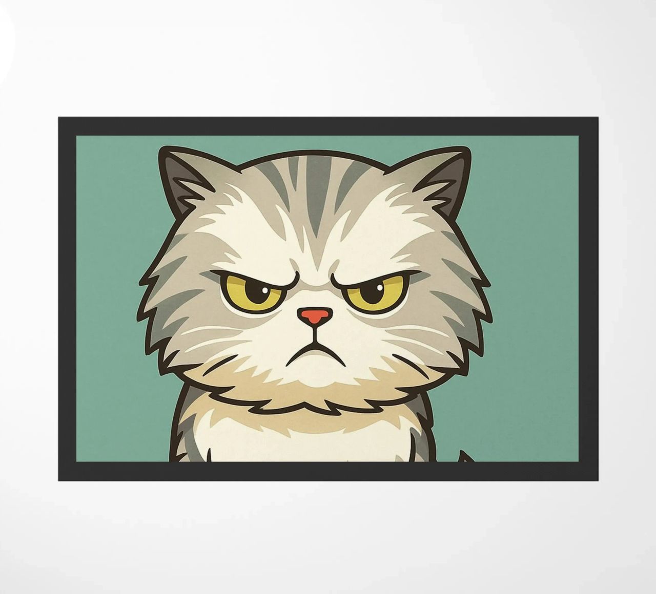 Legit Grumpy Cat doormat by the gindils