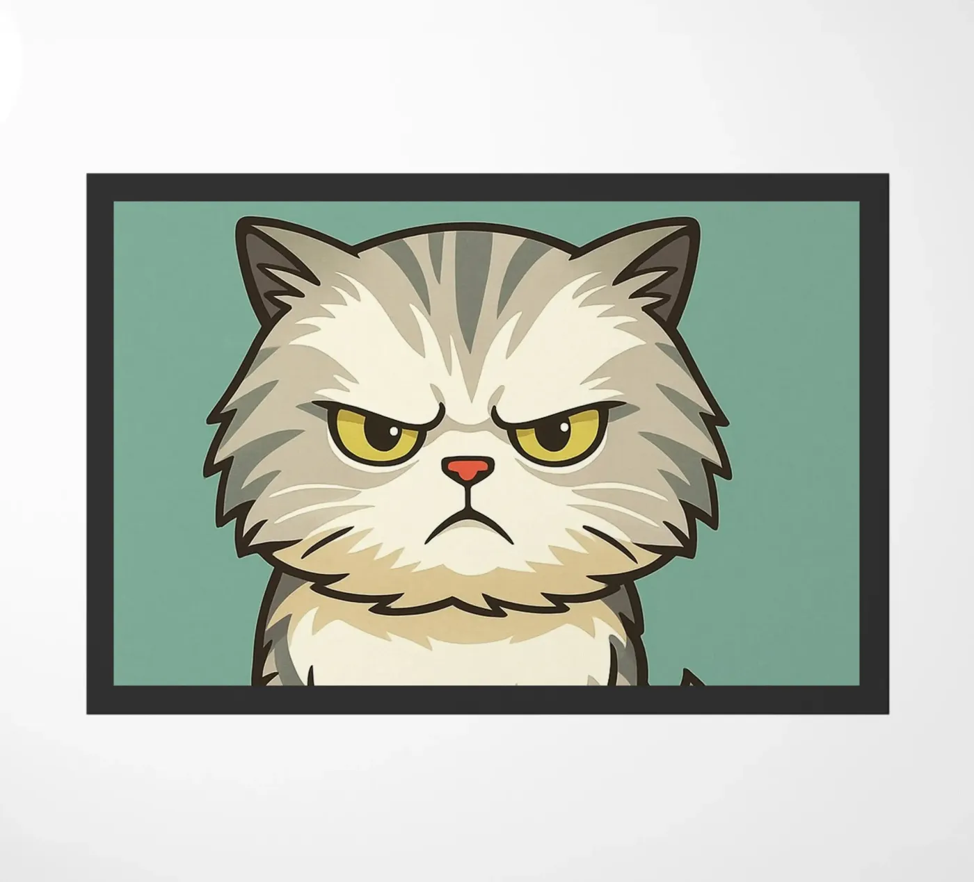 Legit Grumpy Cat Fußmatte von the gindils
