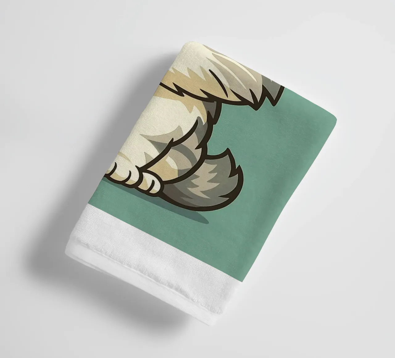 Legit Grumpy Cat badhanddoek van the gindils