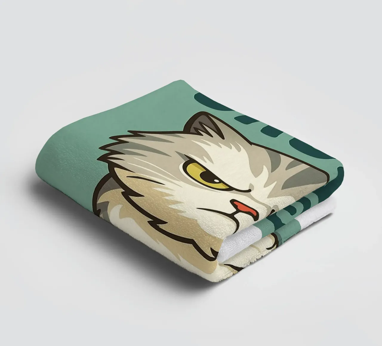 Legit Grumpy Cat badhanddoek van the gindils