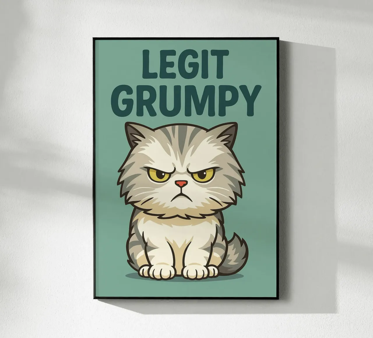 Legit Grumpy Cat acryl van the gindils