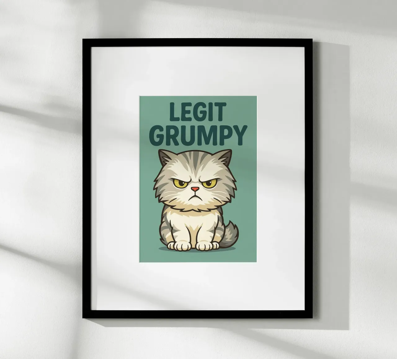 Legit Grumpy Cat poster by the gindils