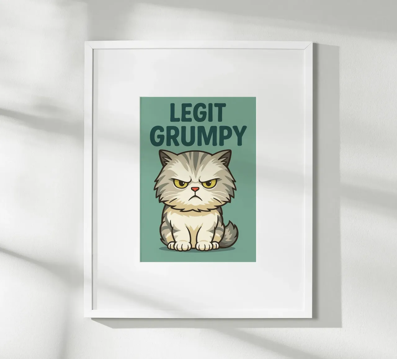 Legit Grumpy Cat poster by the gindils