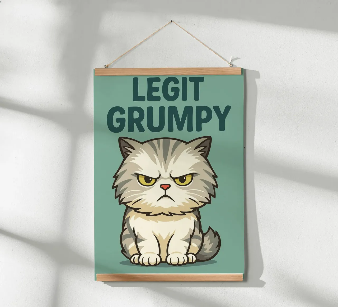 Legit Grumpy Cat poster by the gindils