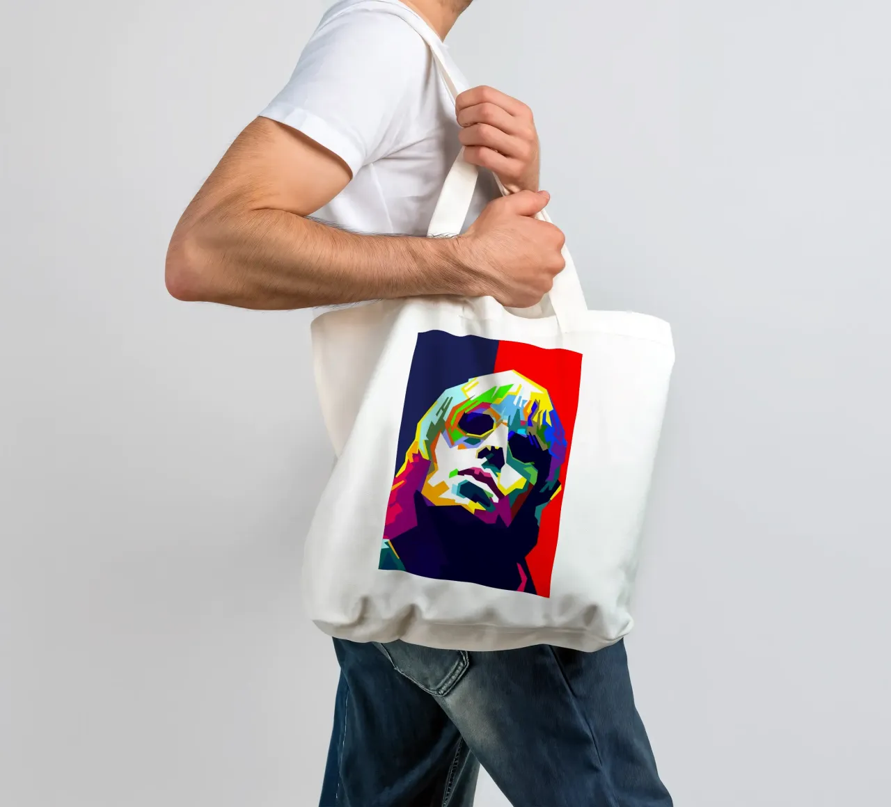 Liam Gallagher Oasis In tendenza ora borsa in juta da Artkreator