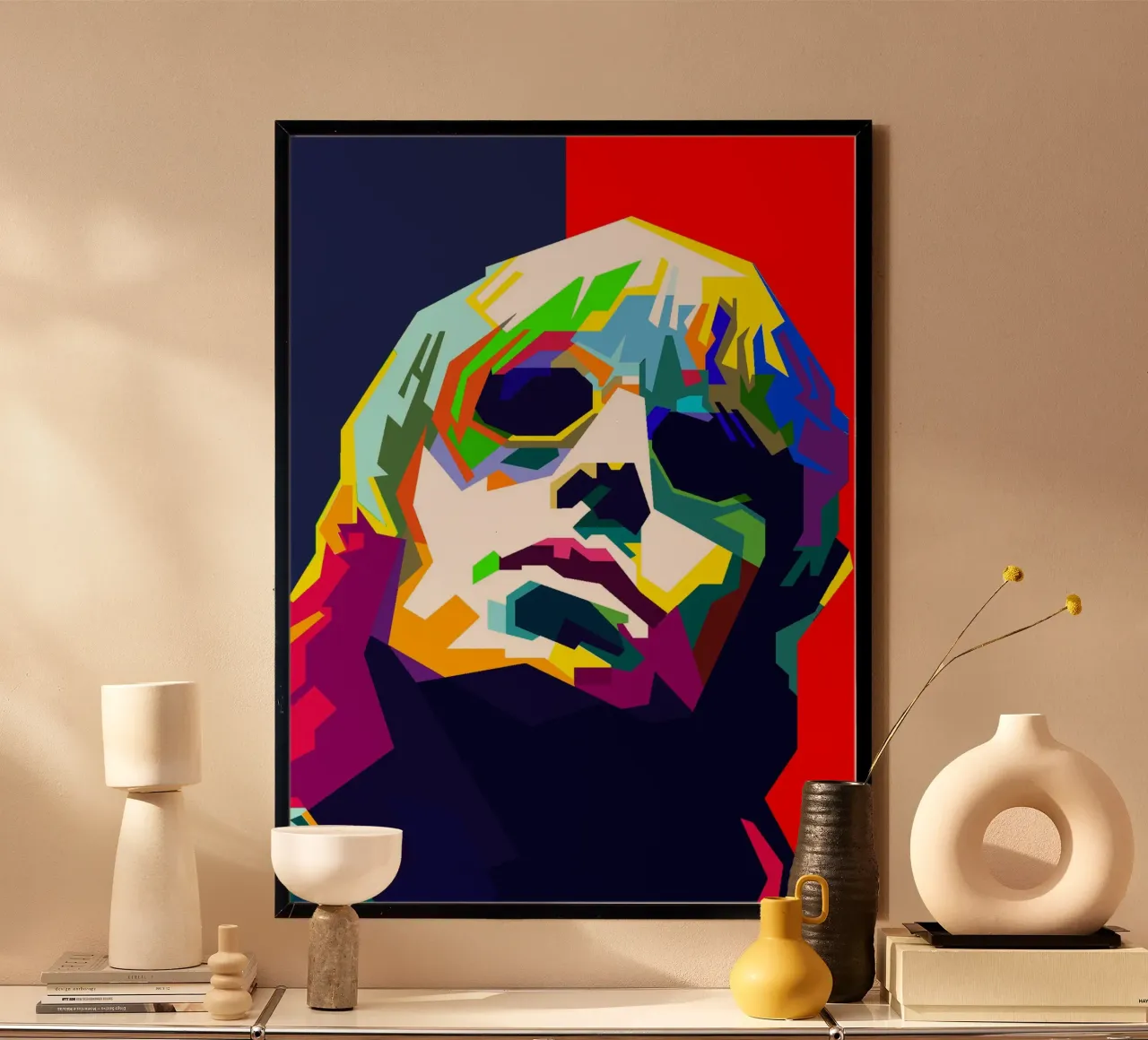 Liam Gallagher Oasis In tendenza ora poster con telaio in plastica da Artkreator