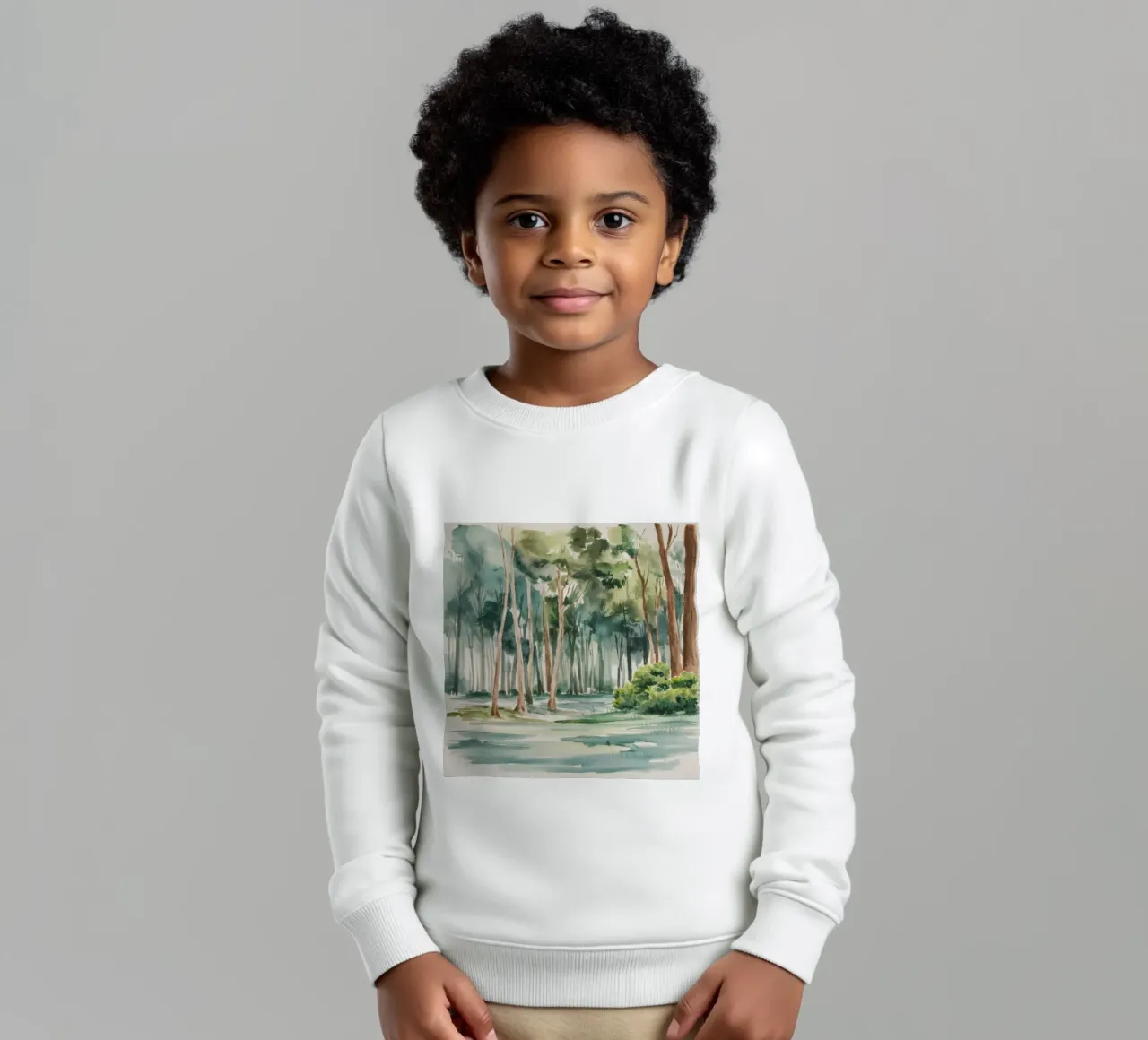 Bagliore della foresta di eucalipto felpa bambino da Mystic Grain
