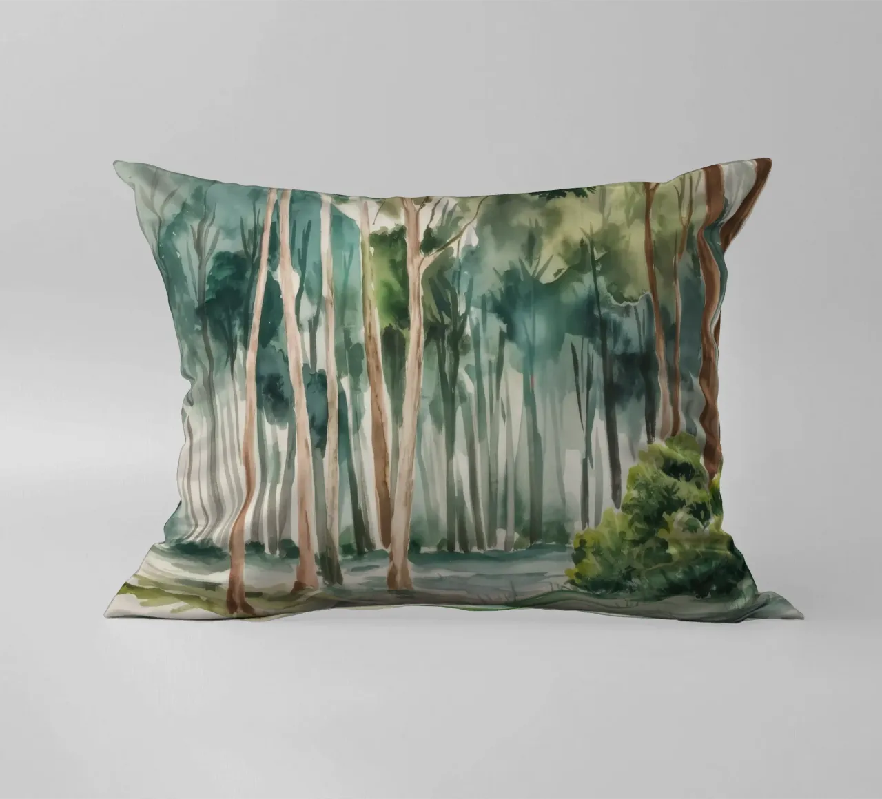 Bagliore della foresta di eucalipto cuscino da Mystic Grain