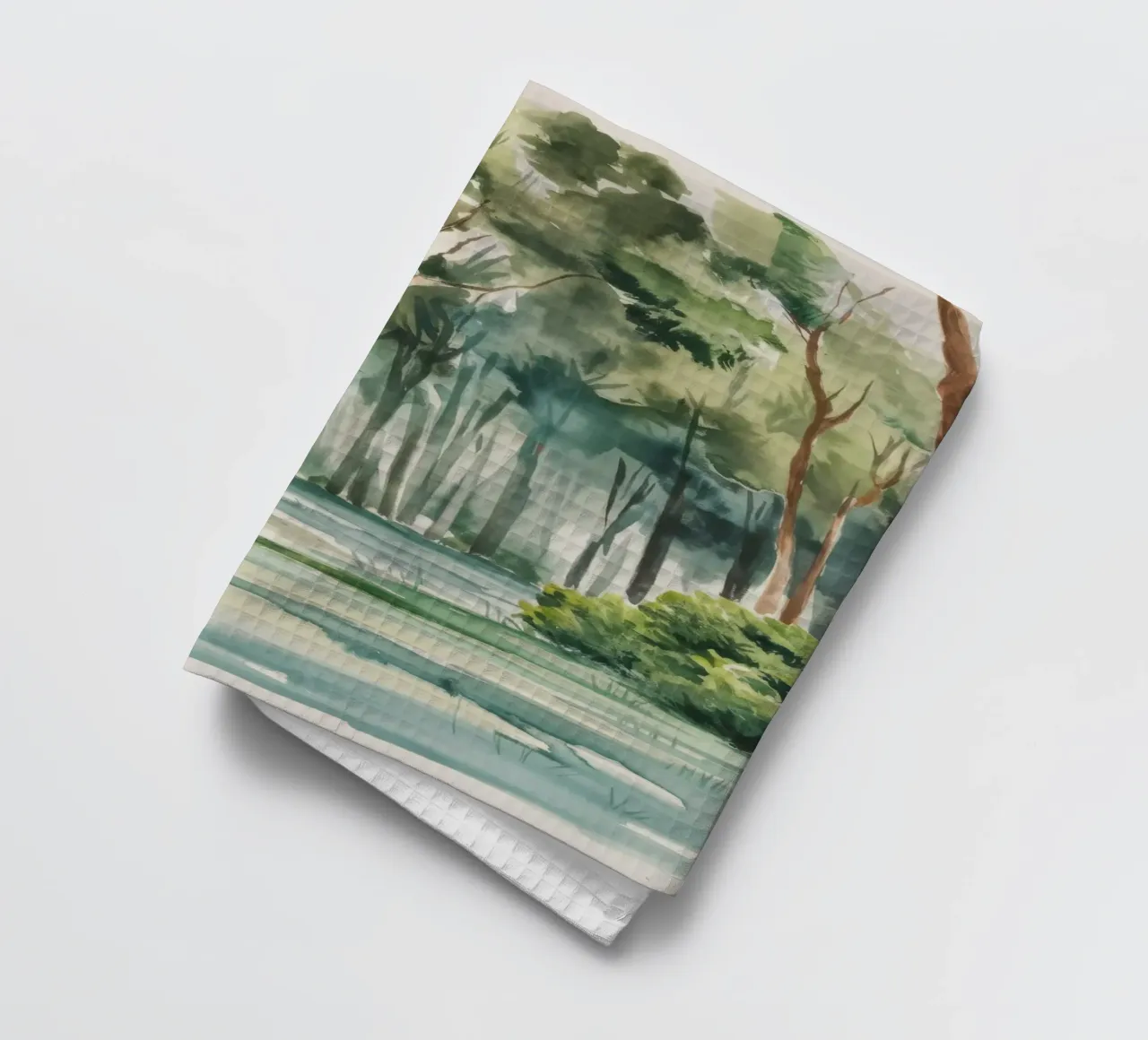 Eucalyptus Forest Glow torchon de Mystic Grain
