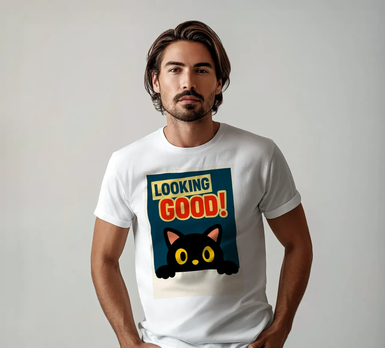 guardare bene divertente Cat t-shirt da the gindils