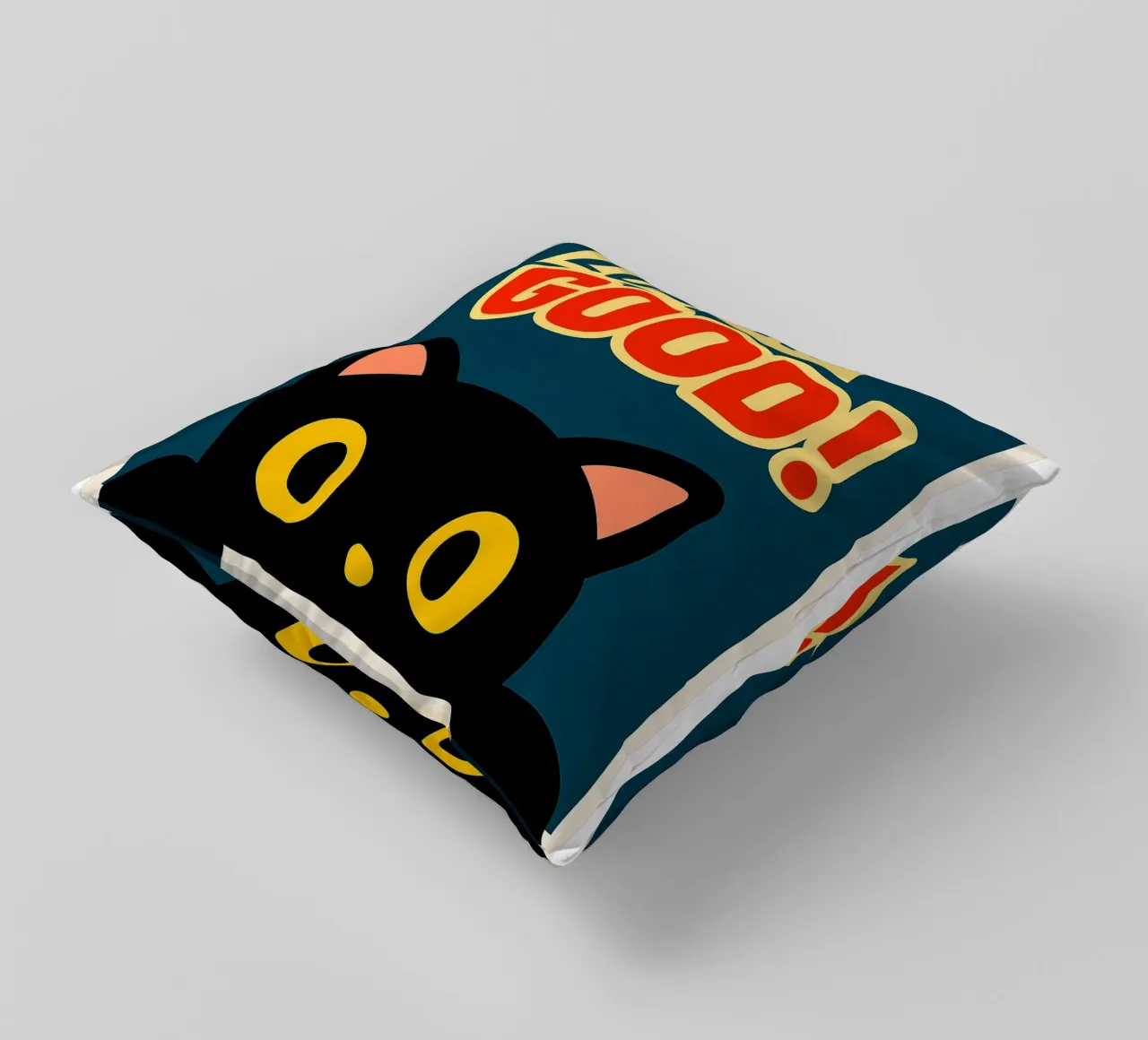 guardare bene divertente Cat cuscino da the gindils