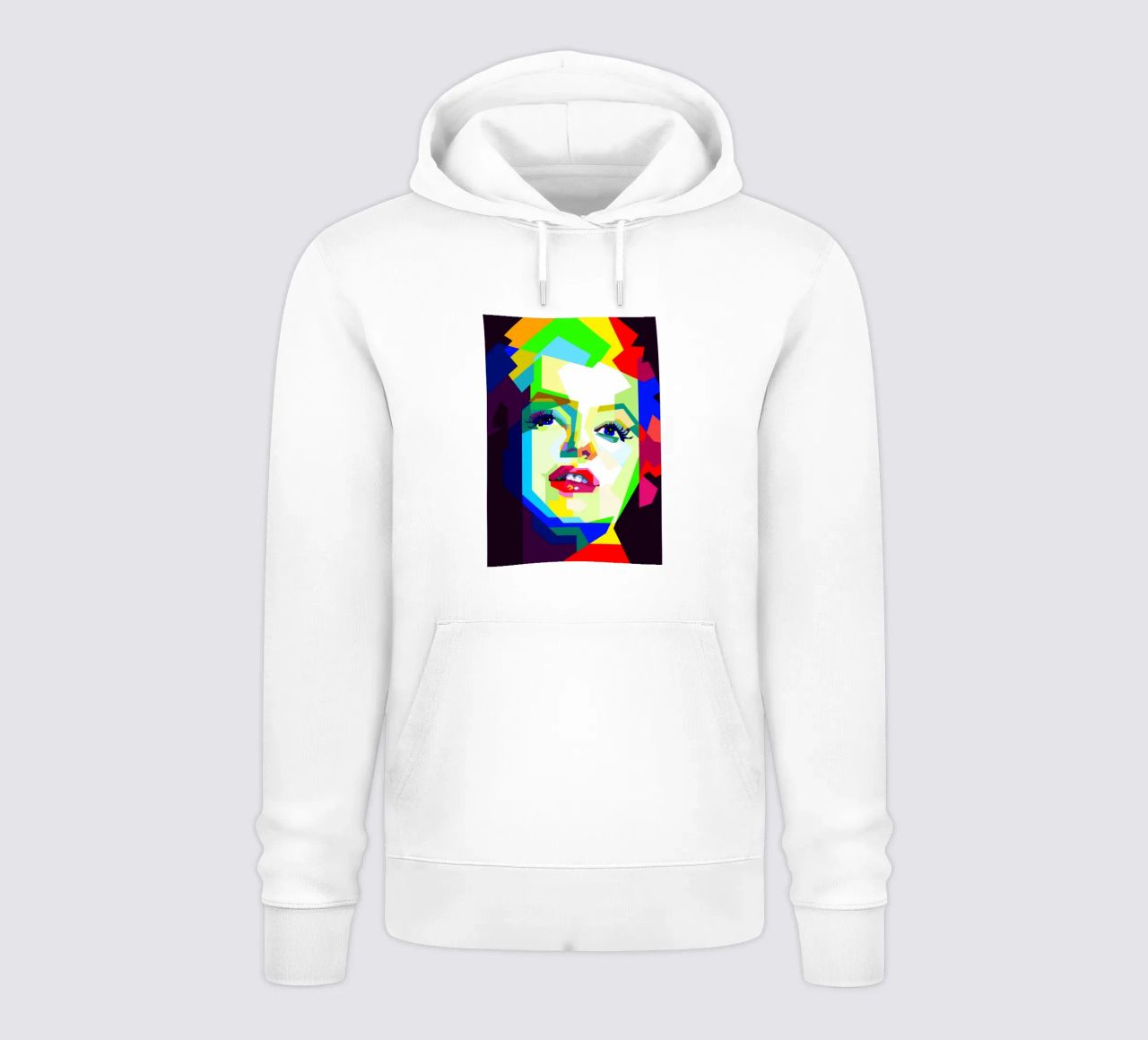 Marilyn Monroe Icona di Hollywood WPAP Trending Now felpa con cappuccio da Artkreator