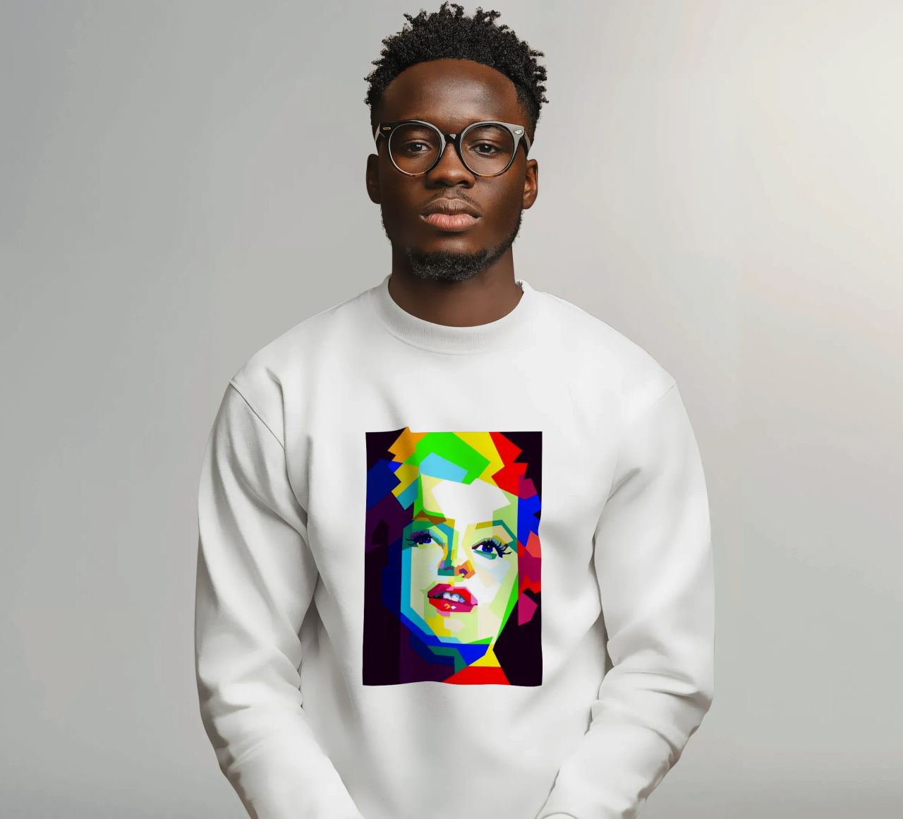 Marilyn Monroe Icona di Hollywood WPAP Trending Now felpa da Artkreator