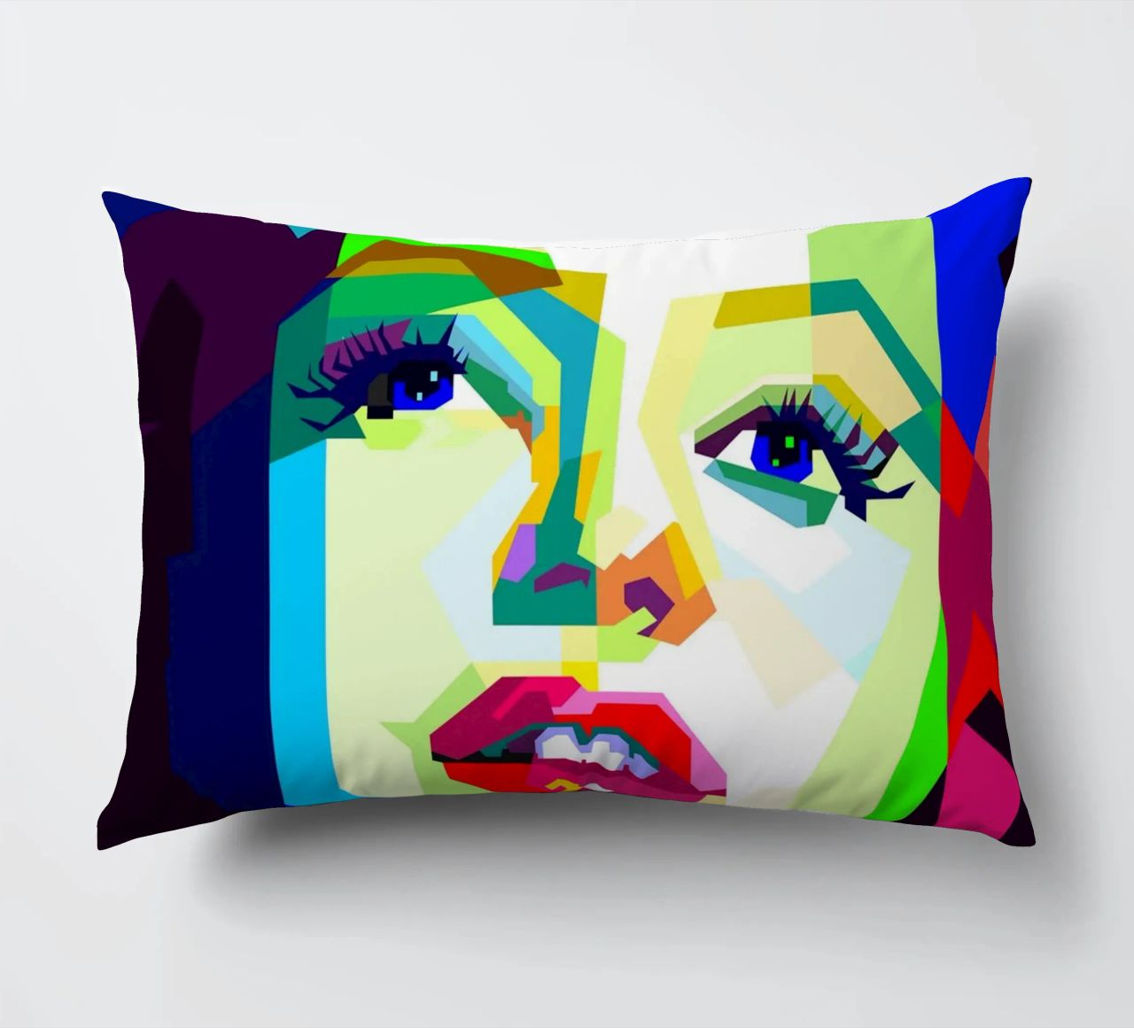 Marilyn Monroe Icona di Hollywood WPAP Trending Now cuscino da Artkreator
