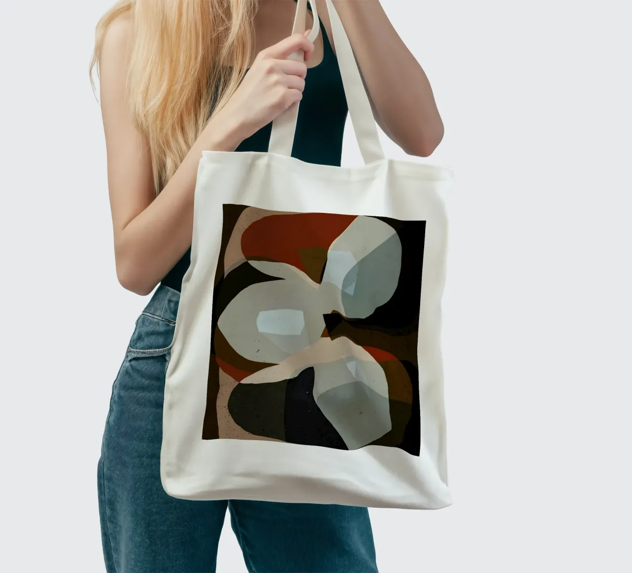 Trio‎ borsa in juta da treechild