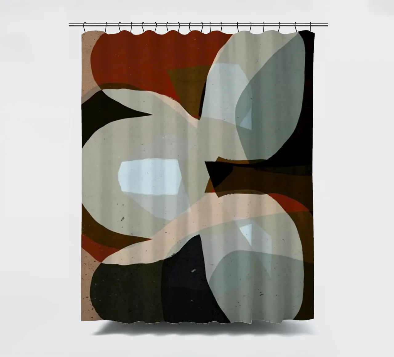 Trio‎ shower curtain by treechild
