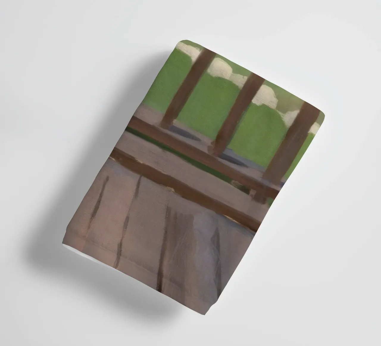 Coastal Path View towel by Mystic Grain