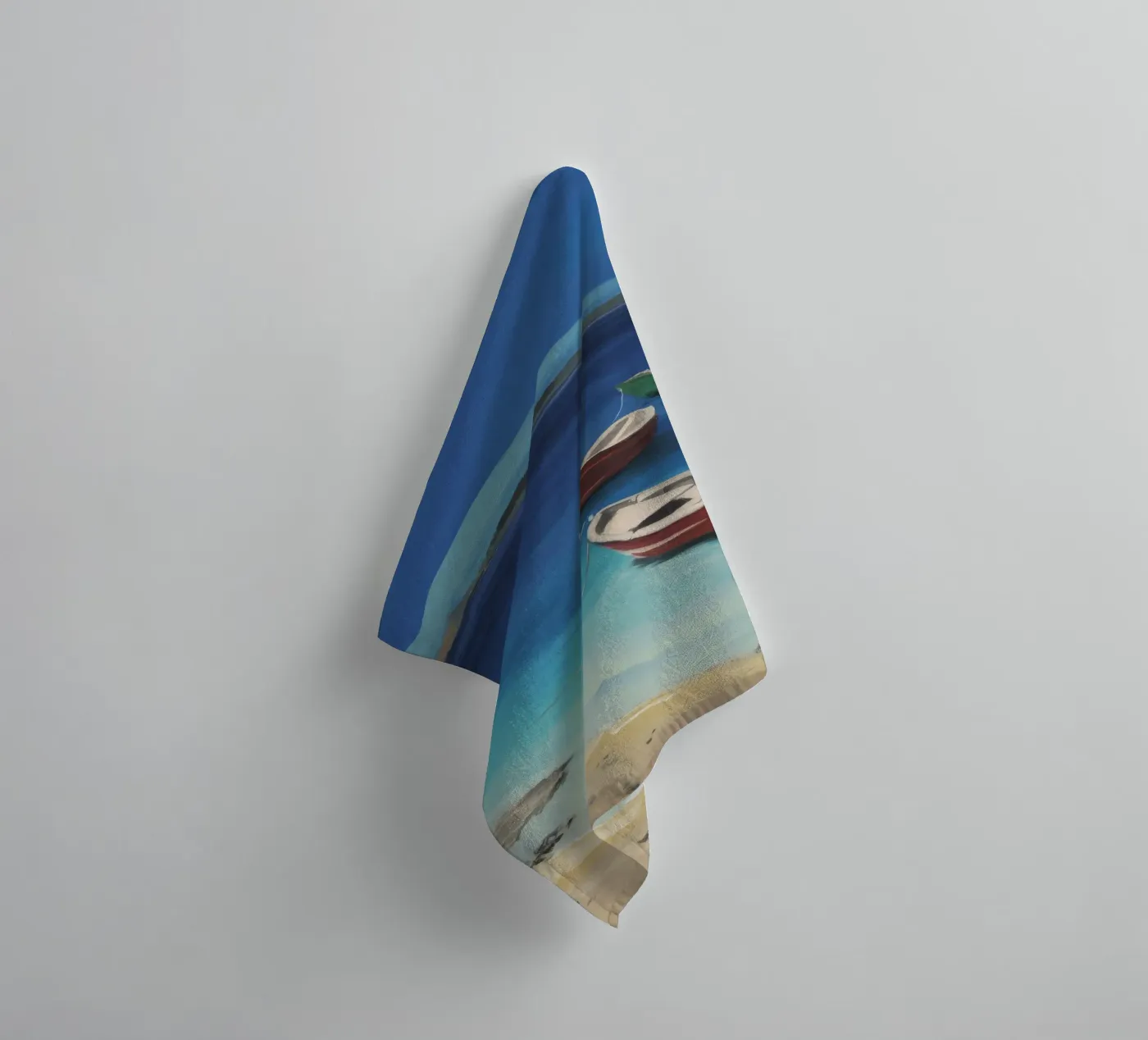 Saffier Kustboten badhanddoek van Mystic Grain