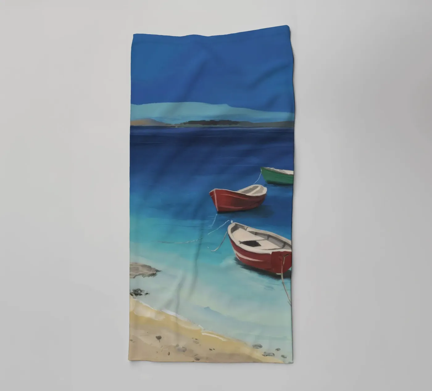 Saffier Kustboten badhanddoek van Mystic Grain