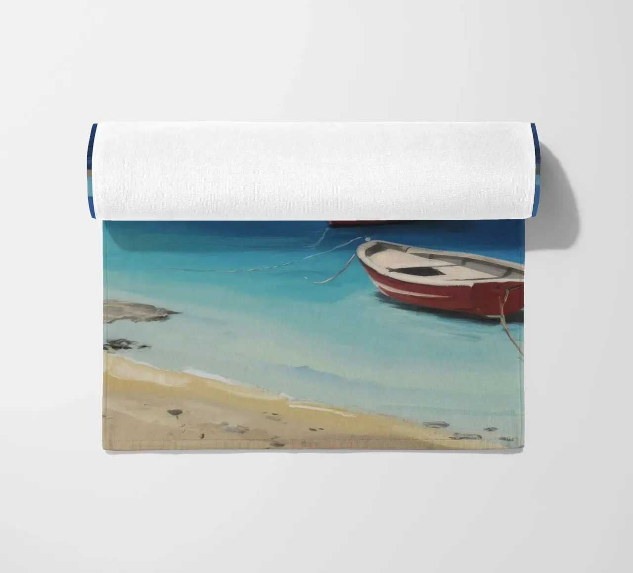 Barche da riva Sapphire telo mare da Mystic Grain