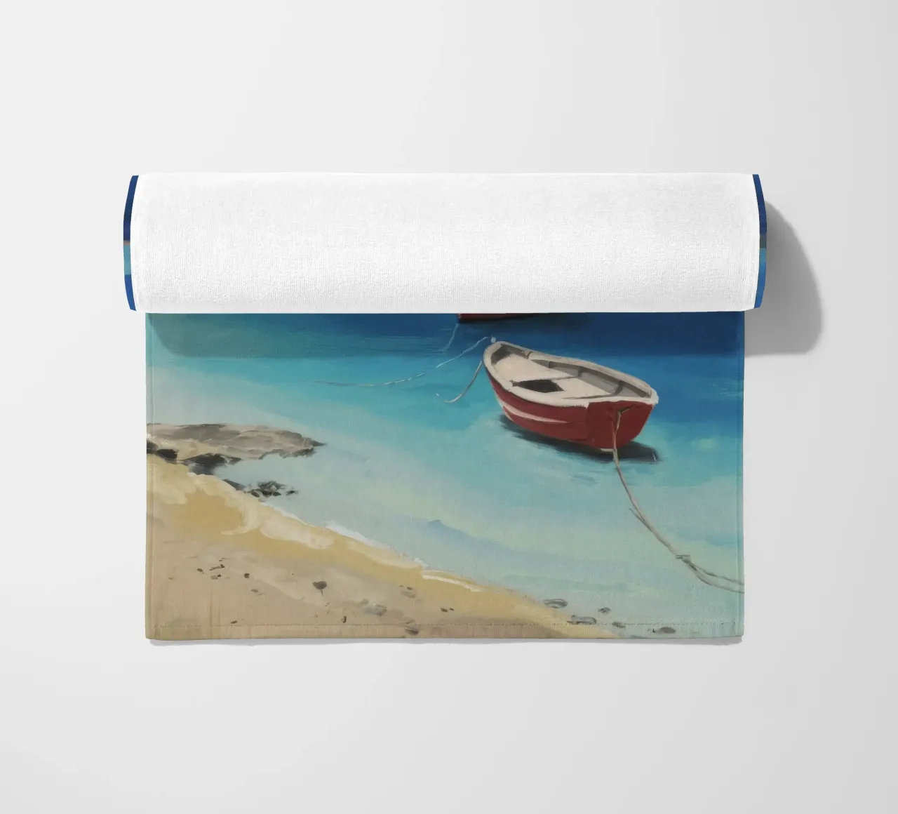 Barche da riva Sapphire telo mare da Mystic Grain