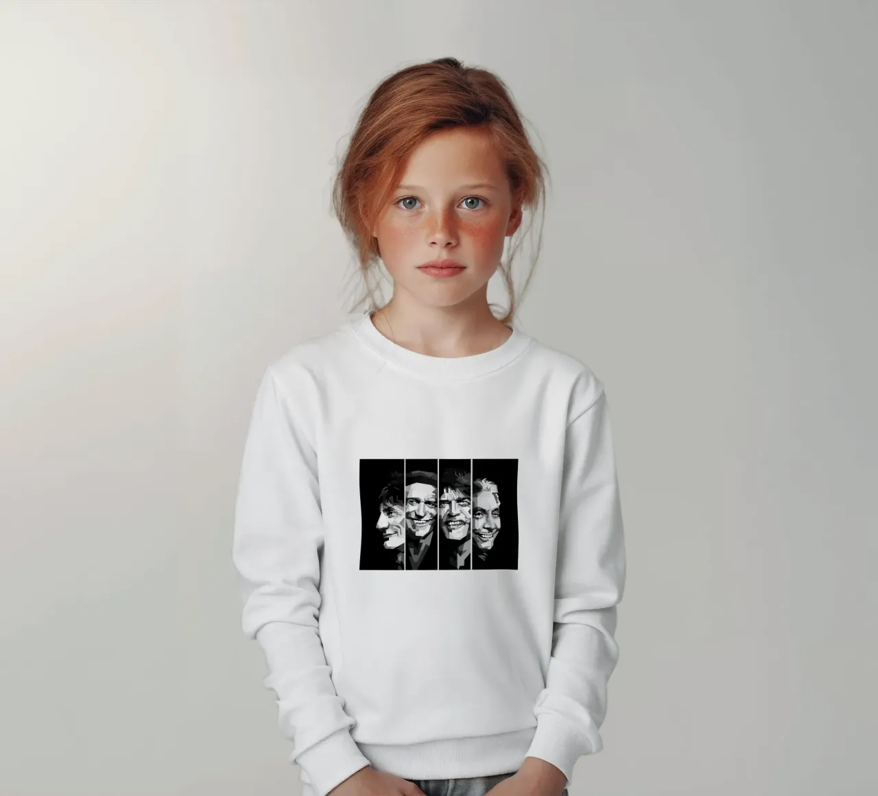 La rock band dei Rolling Stones di tendenza ora felpa bambino da Artkreator